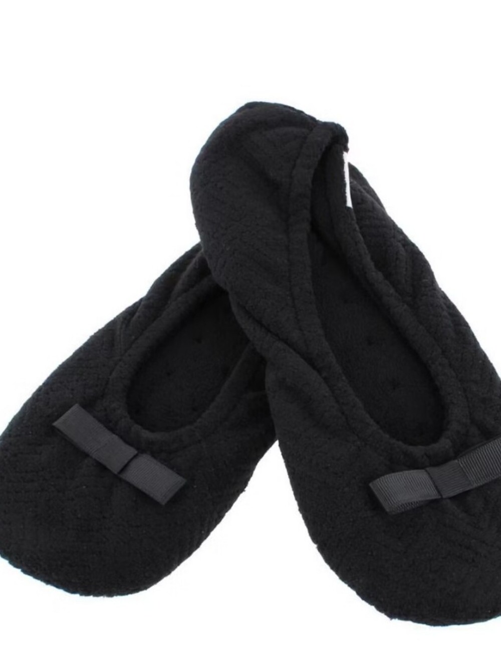Isotoner Sculpted Microterry Ballerina Slippers. Gift NWT